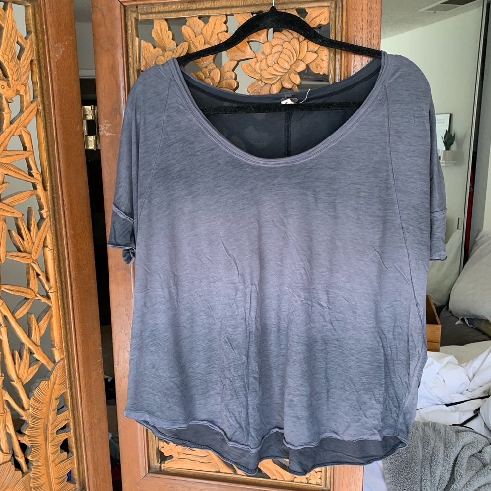 FREE PEOPLE - Distressed Tee (Oversized) - Size XS